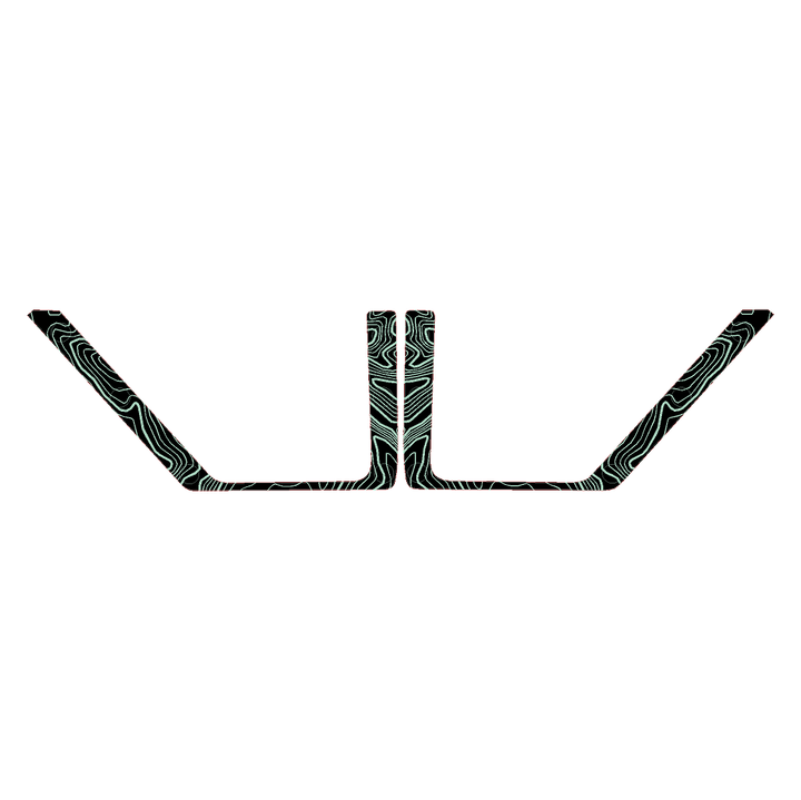 Topo Rear Door Net Trim Overlay Kit (Printed Series) - 2021+ Bronco