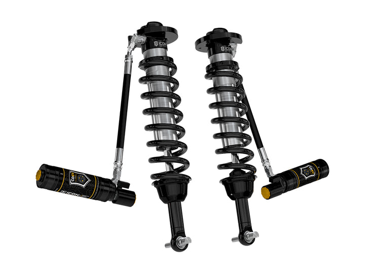 ICON 2021-2026 Ford F-150 4WD, 2.75-3.5" Lift, Front, V.S. 2.5 Series Coilovers, Remote Reservoir w/ CDEV, Pair