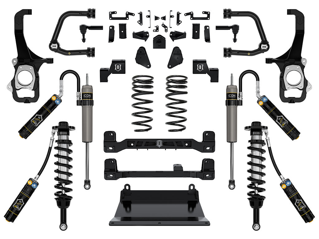 ICON 2022-2026 Toyota Tundra, 6" Lift, Stage 6 Suspension System, Tubular, CDXS