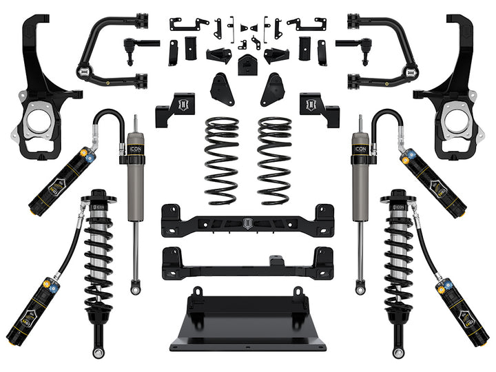 ICON 2022-2026 Toyota Tundra, 6" Lift, Stage 6 Suspension System, Tubular, CDXS