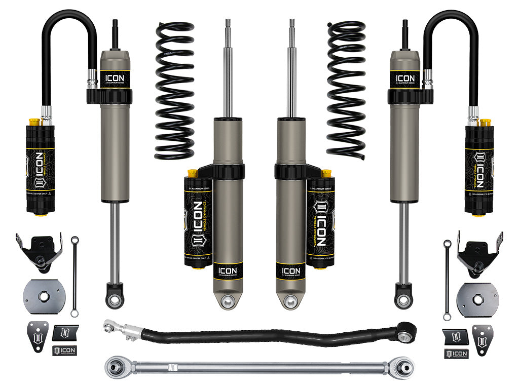 ICON 2014-2026 Ram 2500 4WD, Diesel, Coil Spring Rear, 4.5" Lift, Stage 3 Suspension System