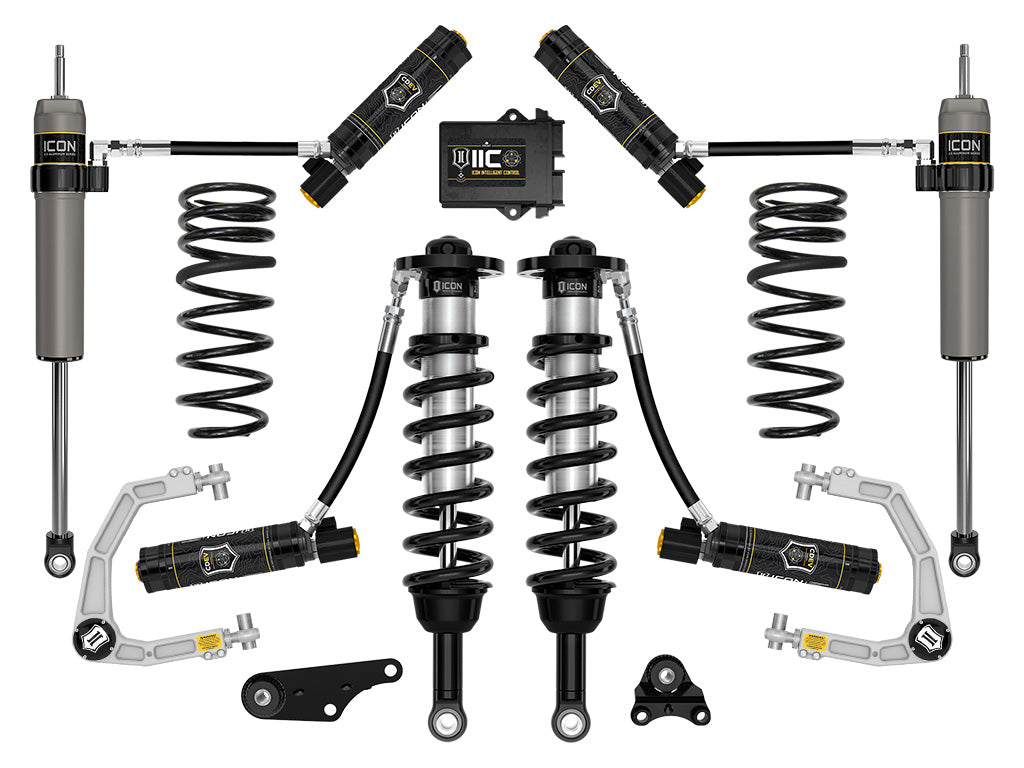 ICON 2024-2026 Toyota Tacoma 1.25-3" Lift, Stage 6 Suspension System, Billet, Overland Rear Springs