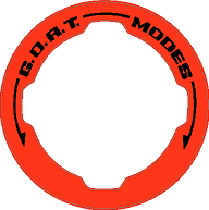 GOAT Mode Dial Ring Overlay V2 - 2021+ Bronco