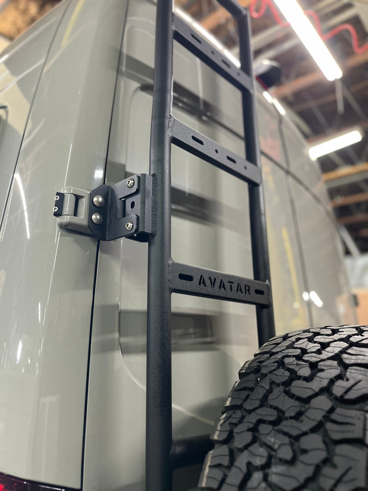 Avatar Van Rear Ladder Tire Carrier