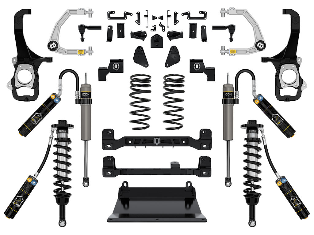 ICON 2022-2026 Toyota Tundra, 6" Lift, Stage 6 Suspension System, Billet, CDXS