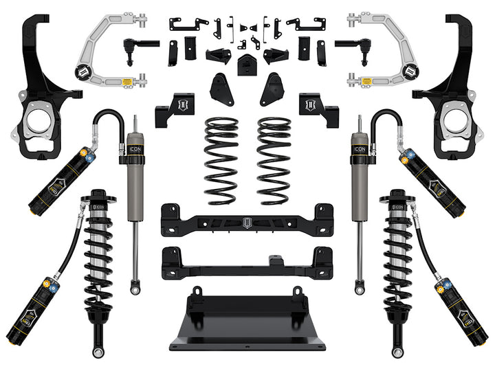 ICON 2022-2026 Toyota Tundra, 6" Lift, Stage 6 Suspension System, Billet, CDXS