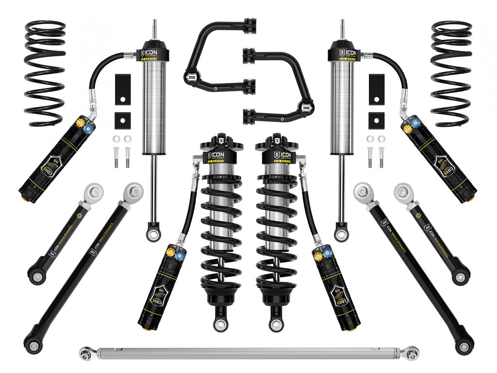 ICON 2022-2026 Toyota Tundra, 2-3.25" Lift, Stage 3, 3.0 Suspension System, Tubular, CDXS