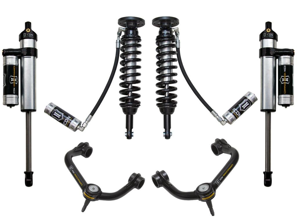 ICON 2009-2013 Ford F-150 2WD, 1.75-2.63" Lift, Stage 3 Suspension System, Tubular
