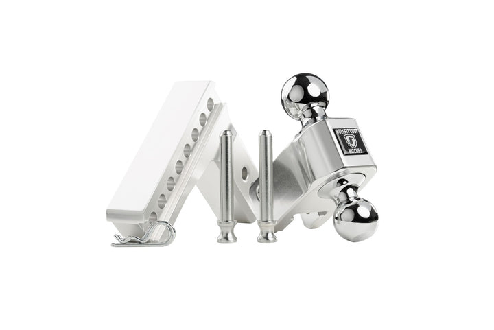 BulletProof 2.5" Aluminum Medium Duty 4" Drop/Rise Hitch