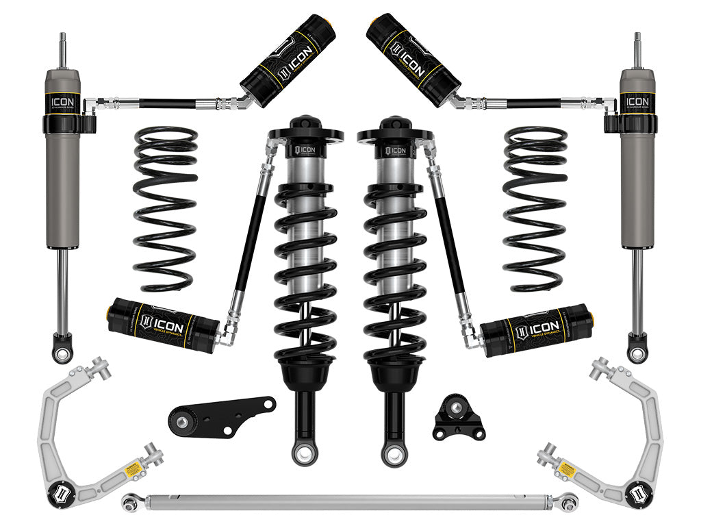 ICON 2025-2026 Toyota 4Runner 4WD, 1.25-3" Lift, Stage 6 Suspension System, Billet