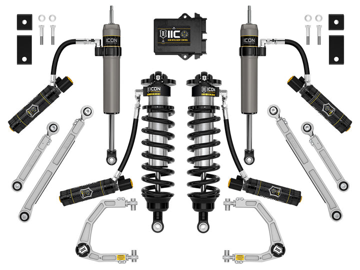 ICON 2022-2026 Toyota Tundra, 1.25-3.25" Lift, Stage 4, 3.0 Suspension System, Billet