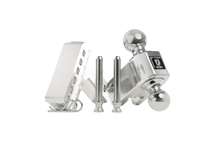 BulletProof 2.0" Aluminum Medium Duty 2" Drop/Rise Hitch