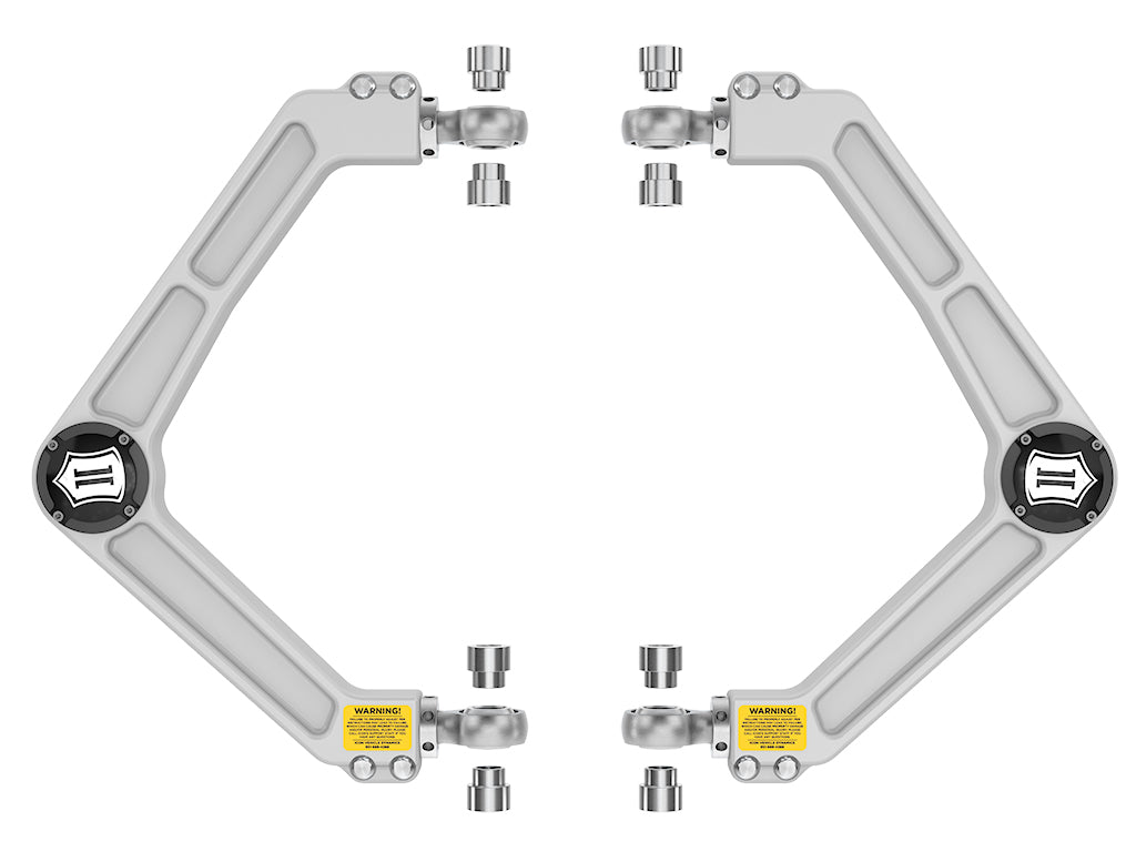 ICON 2019-2026 Ram 1500, Front, Billet Upper Control Arm Kit