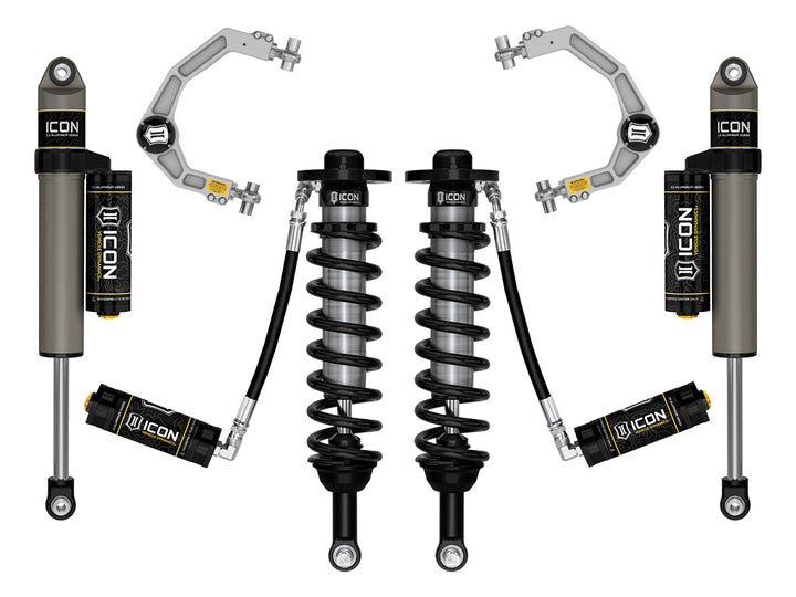 ICON 2021-2026 Ford F-150 2WD, 0-3" Lift, Stage 2 Suspension System, Billet