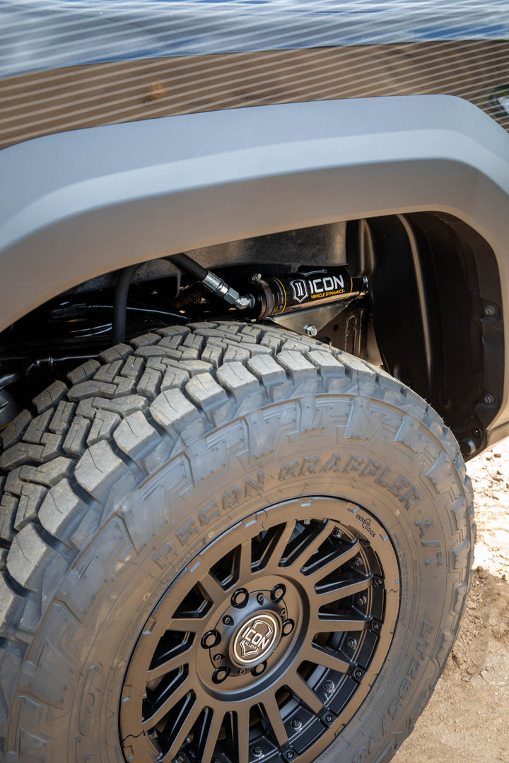 ICON 2024-2026 Toyota Tacoma 1.25-3" Lift, Stage 4 Suspension System, Billet