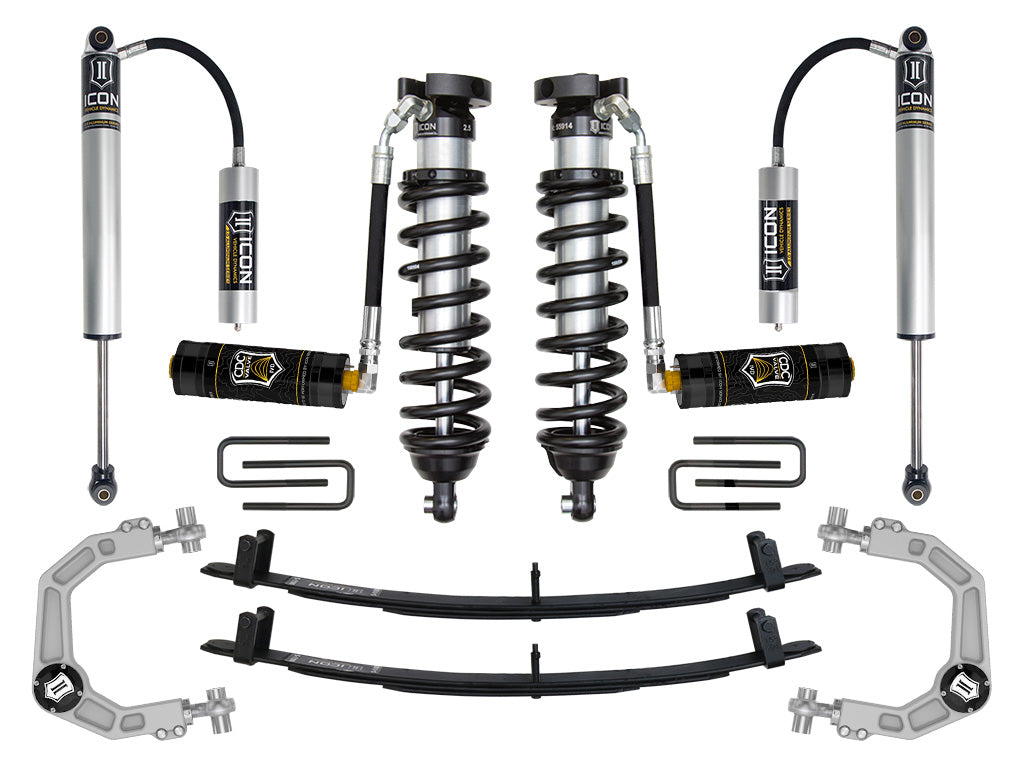 ICON 1995.5-04 Toyota Tacoma, 0-3" Lift, Stage 5 Suspension System, Billet UCA
