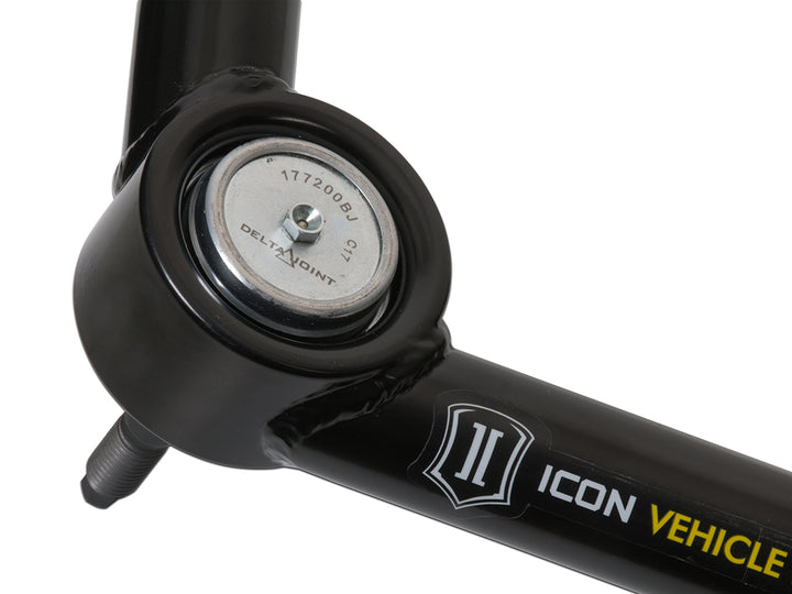 ICON 2001-10 GM 2500/3500 HD, Tubular Upper Control Arm Kit w/Delta Joint