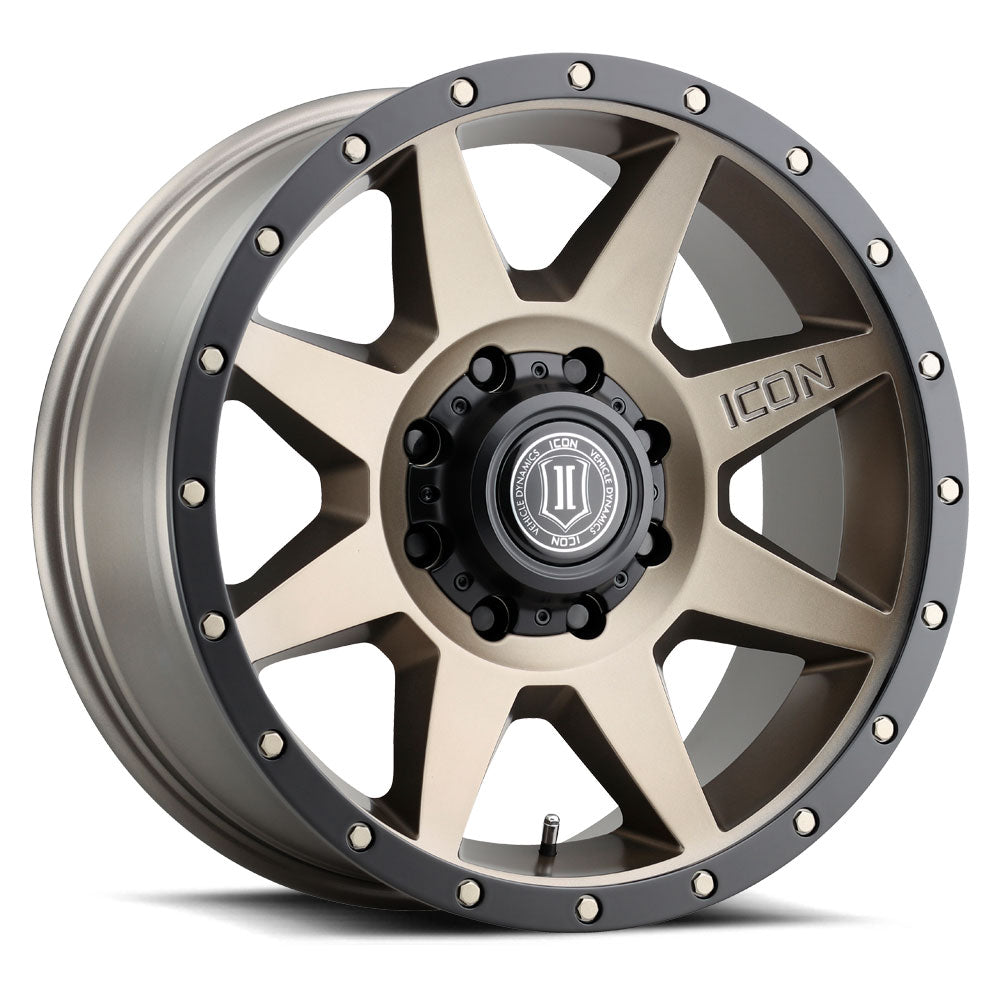 ICON Alloys Rebound, Bronze, 20 x 9 / 8 x 170, 6mm Offset, 5.25" Backspace