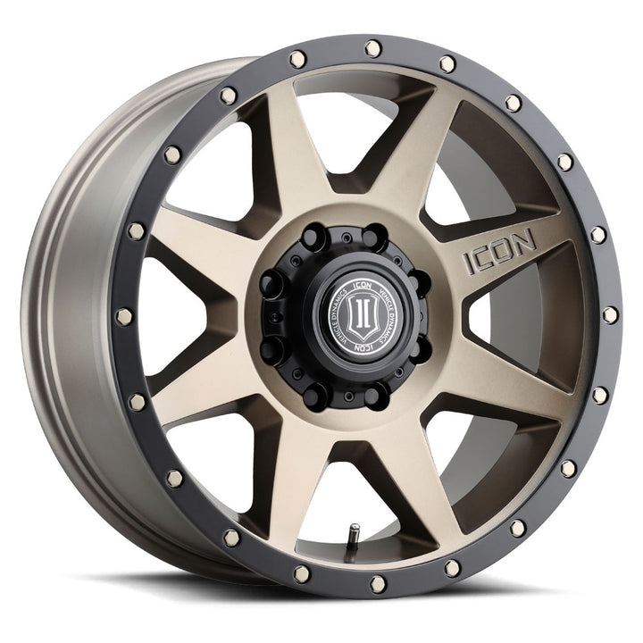 ICON Alloys Rebound, Bronze, 20 x 9 / 8 x 170, 6mm Offset, 5.25" Backspace