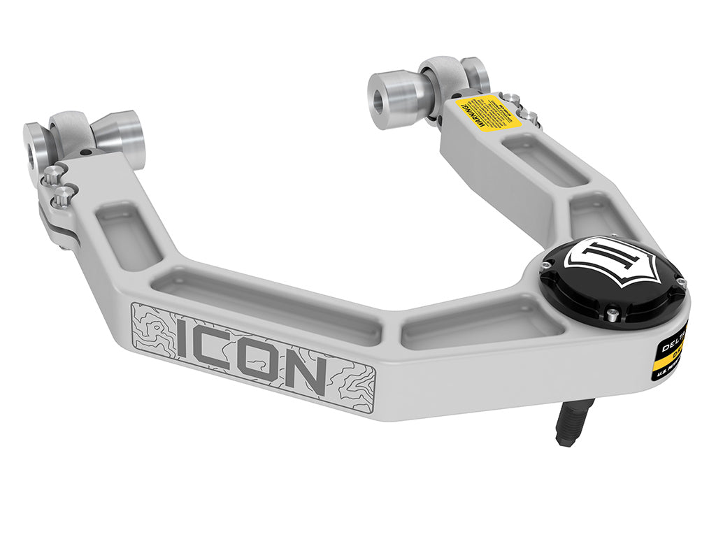 ICON 2021-2026 Ford Bronco, HOSS 1.0 Package, 1.375-3" Lift, Stage 2 Suspension System, Billet