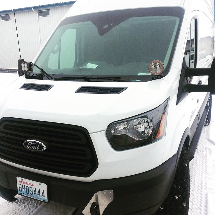 Van Compass Hoodline Light Pod Mount, Ford Transit