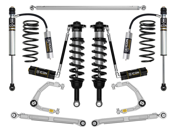 ICON 2025-2026 Toyota 4Runner 2WD, 1.25-3" Lift, Stage 4 Suspension System, Billet