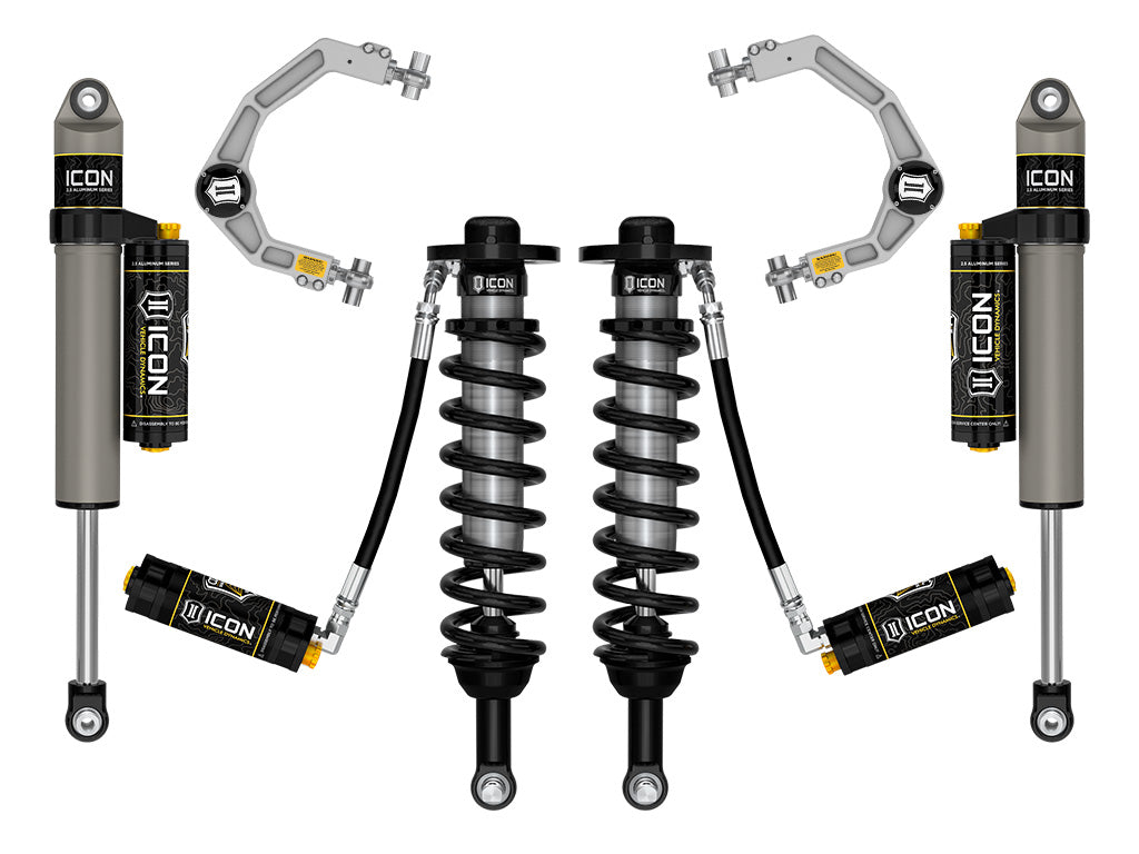 ICON 2021-2026 Ford F-150 2WD, 0-3" Lift, Stage 3 Suspension System, Billet, CDCV