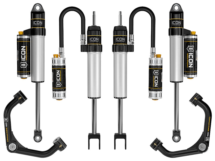 ICON 2020-2026 GM 2500/3500 HD, 0-2" Lift, Stage 3 Suspension System, Tubular
