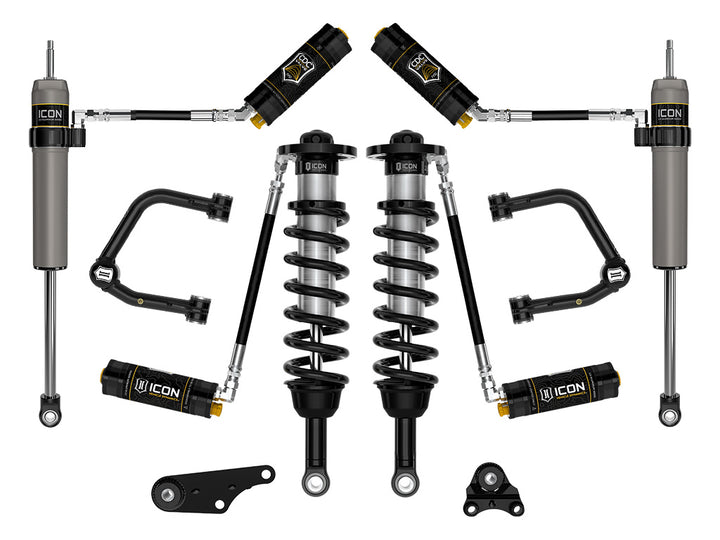 ICON 2024-2026 Toyota Tacoma 1.25-3" Lift, Stage 5 Suspension System, Tubular