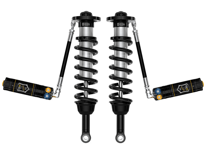 ICON 2025-2026 Toyota 4Runner 2WD, 1.25-3" Lift, Front, 2.5 Series Coilover Kit, Remote Reservoir w/ CDXS