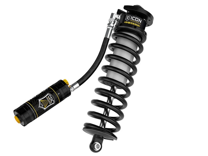 ICON 2005-2026 Ford F-250/F-350/F-450/F-550 Super Duty 4WD, 2.5-3” Lift, V.S. 3.0 Series Coilover Conversion Kit, Remote Reservoir w/ CDCV, w/ Caster Cams