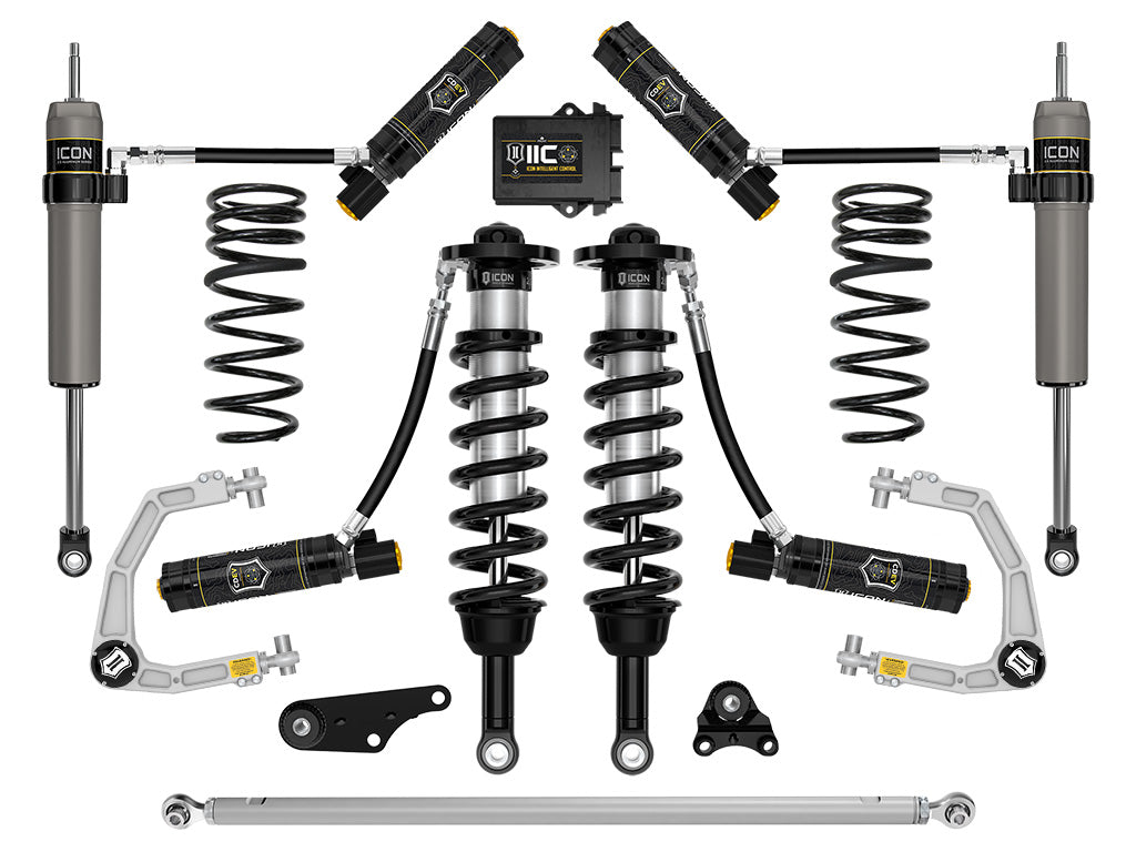 ICON 2025-2026 Toyota 4Runner 4WD, 1.25-3" Lift, Stage 12 Suspension System, Billet