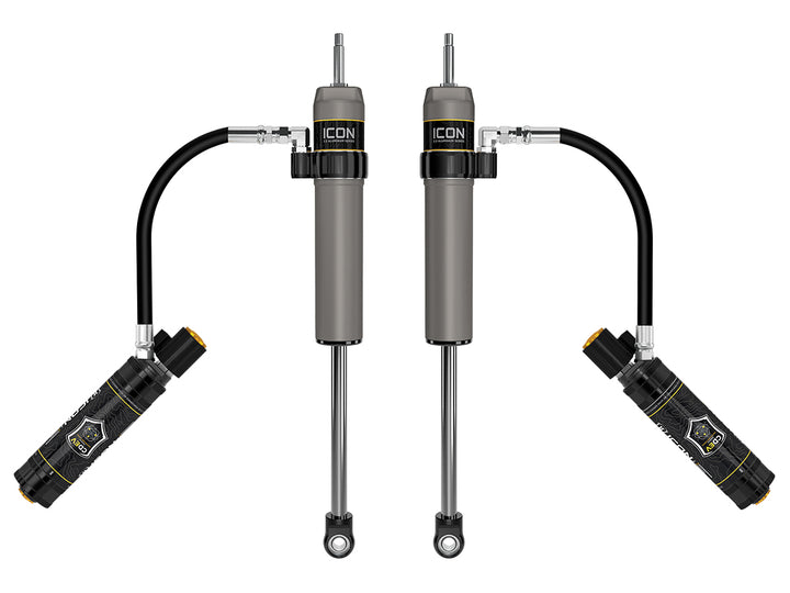 ICON 2025-2026 Toyota 4Runner, 0-3” Lift, Rear, V.S. 2.5 Aluminum Series Shock Absorbers, Remote Reservoir w/ CDEV, Pair