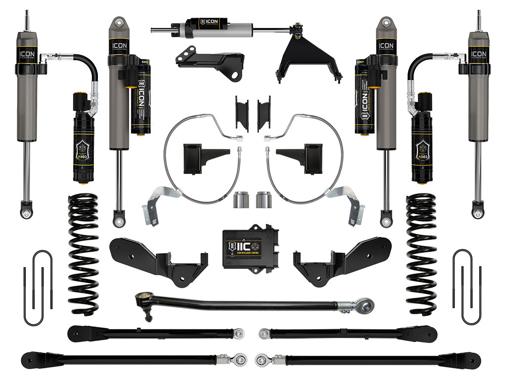 ICON 2023-2026 Ford F-250/F-350 Super Duty 4WD, Diesel, 4.5" Lift, Stage 8 Suspension System