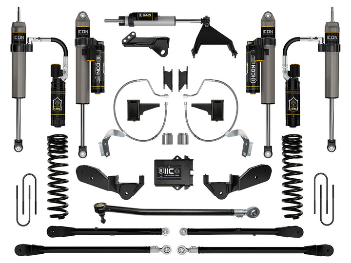 ICON 2023-2026 Ford F-250/F-350 Super Duty 4WD, Diesel, 4.5" Lift, Stage 8 Suspension System