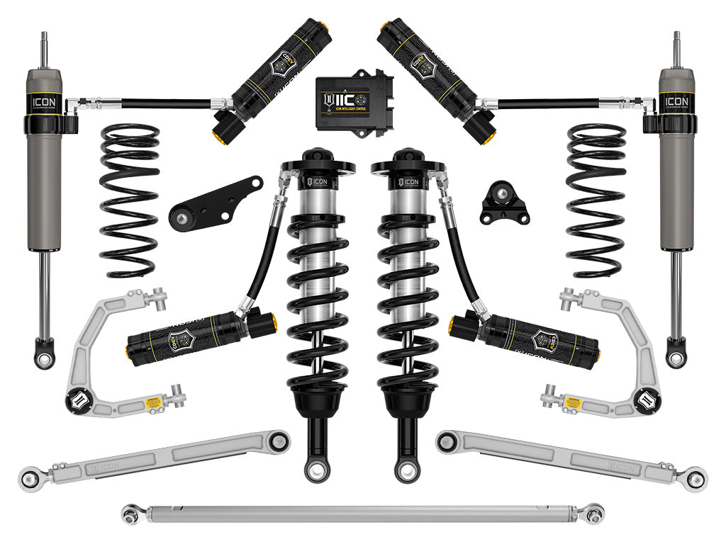ICON 2025-2026 Toyota 4Runner 4WD, 1.25-3" Lift, Stage 13 Suspension System, Billet