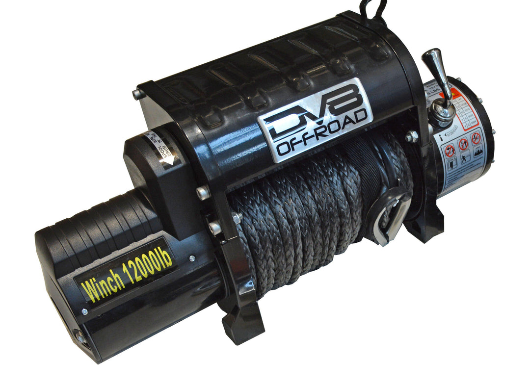 12,000 lbs. Winch , Synthetic Rope
