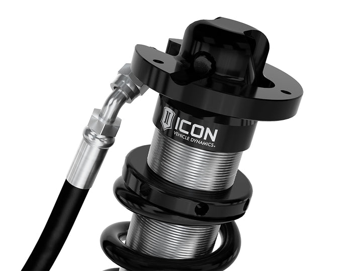 ICON 2005-2023 Toyota Tacoma, Front, 0-3.5"/0-2.75" Lift, V.S. 2.5 Series Coilover Kit, Remote Reservoir w/ CDXS, Pair