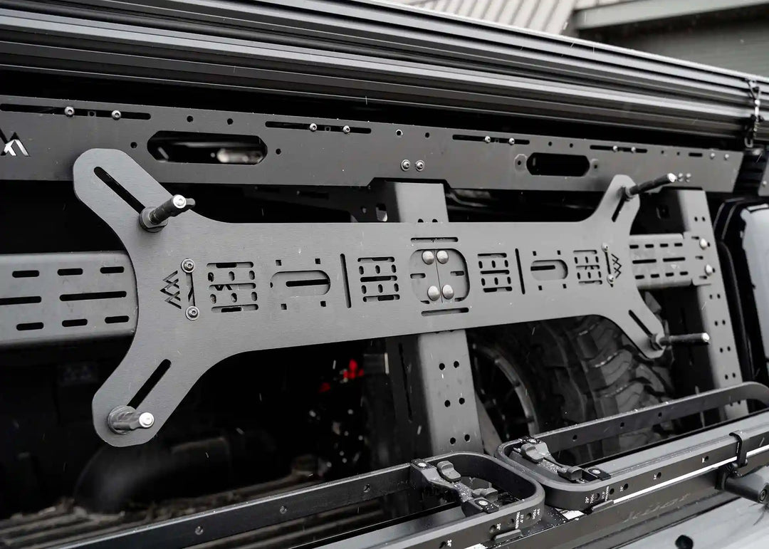 Universal Dogbone Aluminum Traction Board Mount by Backwoods Adventure Mods | KOVA Offroad
