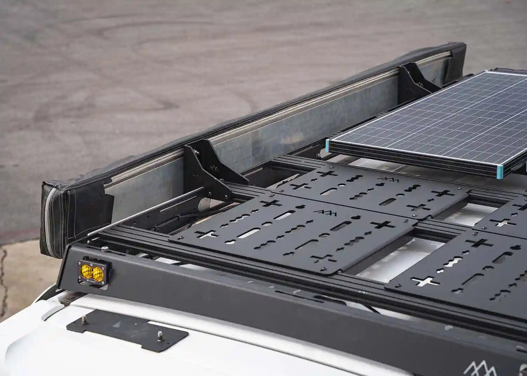 HD Awning Brackets for DRIFTR Roof Racks by Backwoods Adventure Mods | KOVA Offroad