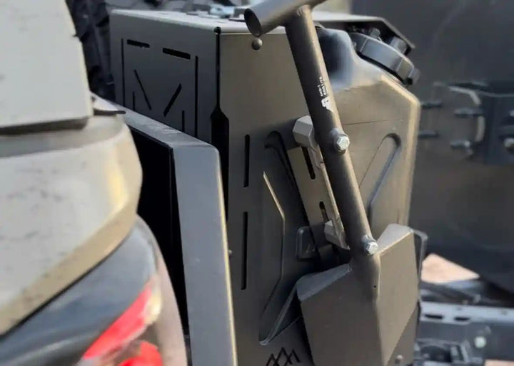 Jerry's Can Holder - Dual Universal Jerry Can Carrier by Backwoods Adventure Mods | KOVA Offroad