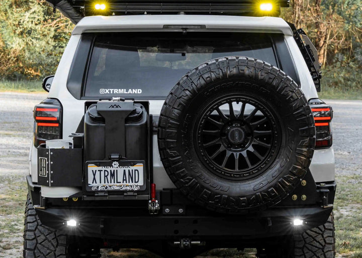 Jerry's Can Holder - Dual Universal Jerry Can Carrier by Backwoods Adventure Mods | KOVA Offroad