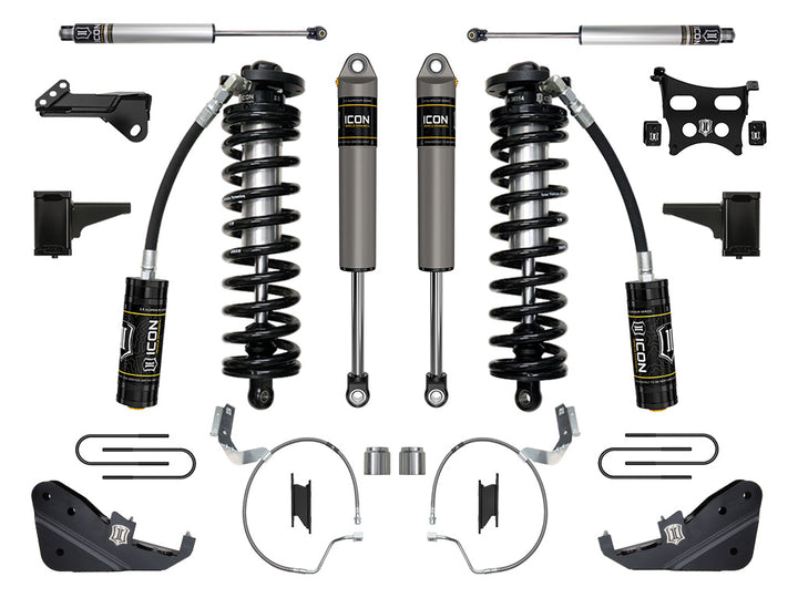ICON 2023-2026 Ford F-250/F-350 Super Duty 4WD, 4-5.5" Lift, Stage 3 Coilover Conversion System