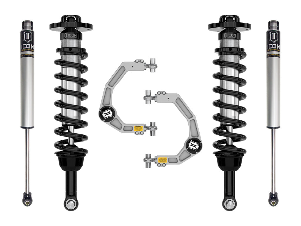 ICON 2021-2026 Ford F-150 Tremor, 2.5-3" Lift, Stage 1 Suspension System, Billet
