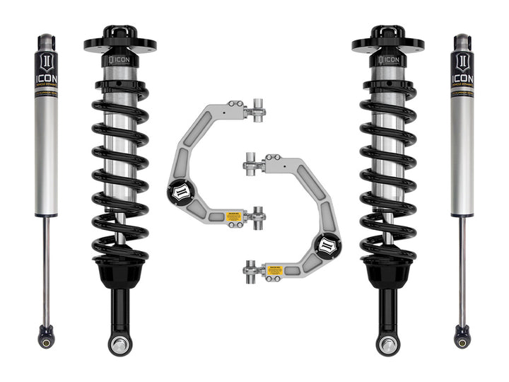 ICON 2021-2026 Ford F-150 Tremor, 2.5-3" Lift, Stage 1 Suspension System, Billet