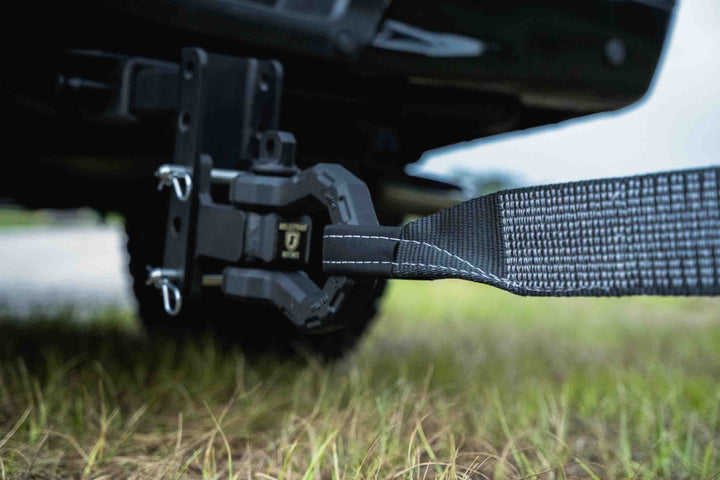 BulletProof Heavy Duty 3" Tow Strap - Branded Black