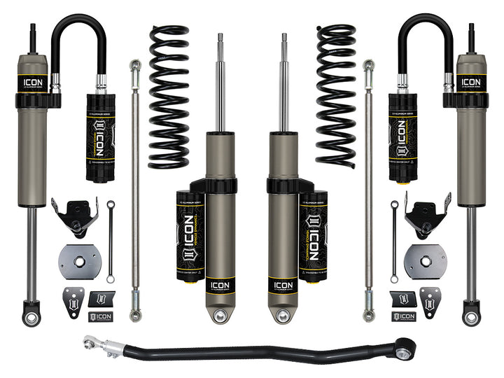 ICON 2014-2026 Ram 2500 4WD, Diesel, OEM Air Spring Rear, 4.5" Lift, Stage 2 Suspension System