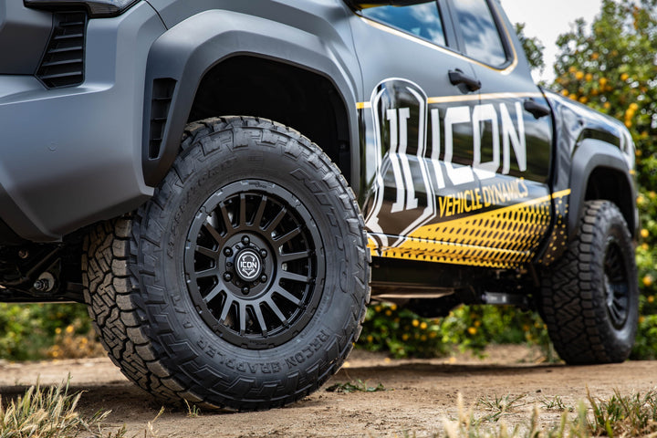 ICON Alloys Recon Pro, Satin Black, 18 x 9 / 6 x 5.5, 25mm Offset, 6" BS