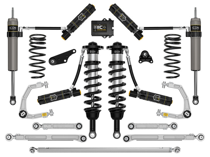 ICON 2024-2026 Toyota Tacoma 1.25-3" Lift, Stage 13 Suspension System, Billet
