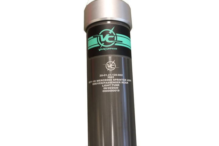 Van Compass Falcon 2.1 Monotube Rear Shocks, Sprinter 2500 4X4, Light Tune, Pair